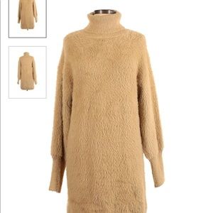 Pink Lily sweater turtleneck dress